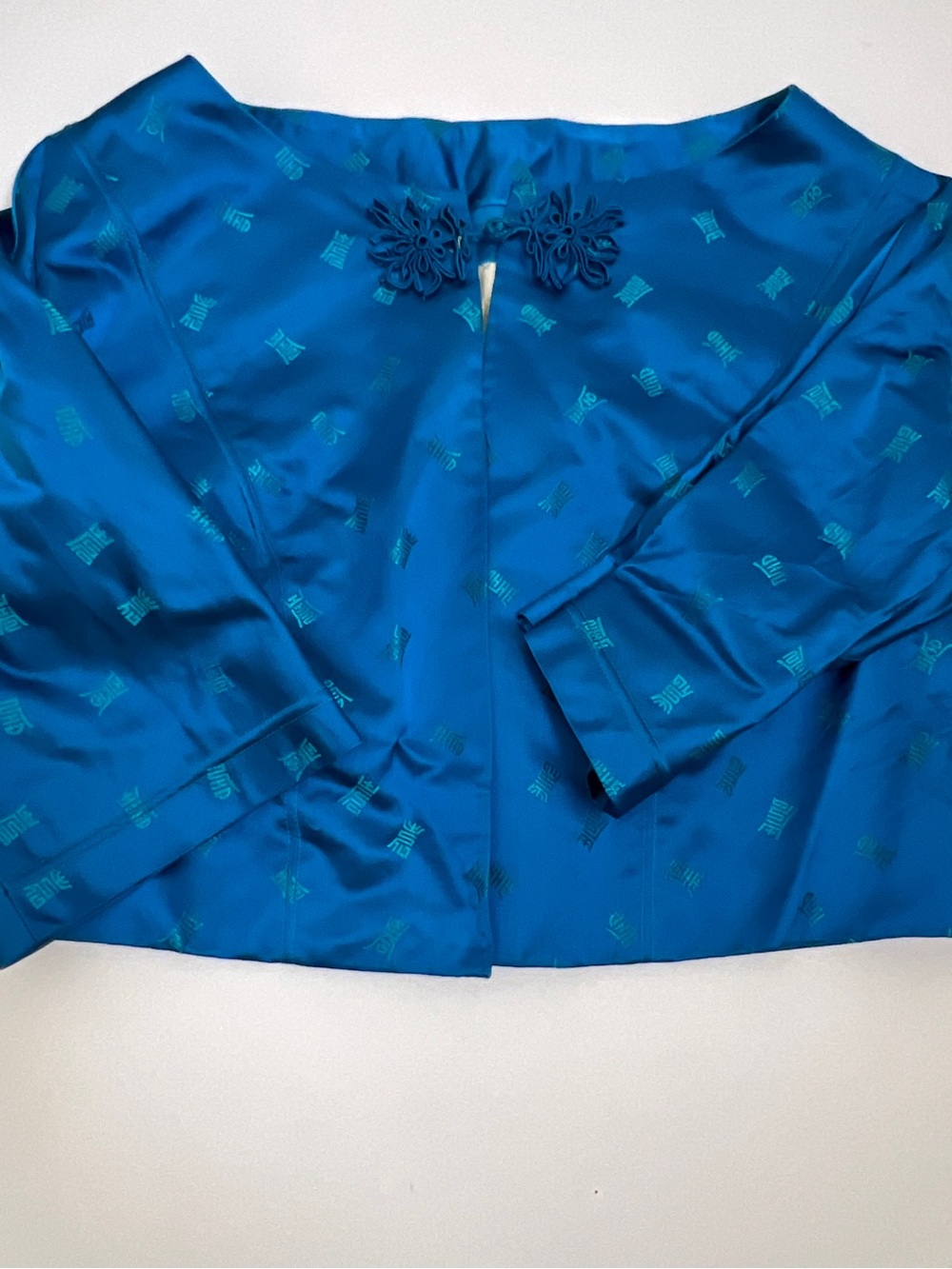 Vintage Betty Clemo Hong Kong Silk Jacket